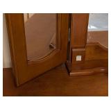 UL - Vintage Mirrored Dresser with Triple Mirror