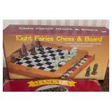 UL - Eight Fairies Chess & Board - Mancala - Mindtrap (2 Boxes)