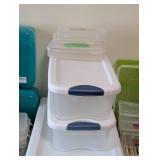 UL - ClearView 17 Qt Storage Bin - Assorted Plastic Containers, Lids & Boxes