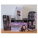 UL - Revlon Perfect Heat 3-Barrel Jumbo Waves - Hair Styling Tools (Lot of 5)