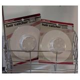 UL - Bath Accessory Lot - Apt. 9 Shower Curtain, Bacova Bath Rug, Hair Catchers, Ped Egg, Warmies Slippers