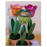 UL - Candles & Holders - Assorted New Scented Candles, Diffuser & Ceramic Bird Holder