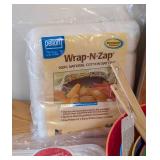 UL - Bamboo Expandable Utensil Tray & Kitchen Accessories Bundle