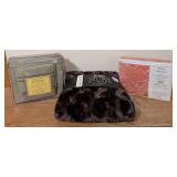 UL - Sanders Queen Sheet 1500TC Egyptian Cotton - Twin Sheet 200TC Percale - Faux Fur Throw Max Studio