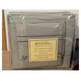 UL - Sanders Queen Sheet 1500TC Egyptian Cotton - Twin Sheet 200TC Percale - Faux Fur Throw Max Studio