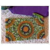 LL - Embroidered and beaded purses and wallet -