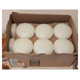 LL - Candle Floaters - Assorted Floating Candles & Holders, 6 White Round Candles