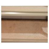 LL - Pair of Metal Storage Shelves 60 in L x 18 in D x 35 in H, Adjustable