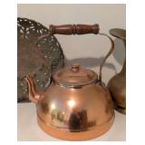 LL - Copper & Brass Decorative Bowl - 9-Inch Diameter