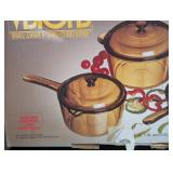 ML - Visions by CorningWare 3-Piece Covered Saucepan Set - 1.0L, 1.5L, 2.5L