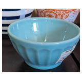 ML - Assorted New Ceramic Bowls - Mixed Blue, Orange & Turquoise Patterns with Luxe Circo