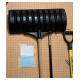 G - Toro Power Sweep Electric Blower Model 51585 - Yard Tools Bundle: Ladder, Rakes, Shovels