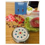 B1 - Wood Jewelry Box with Glass Front