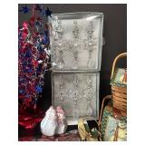 B2 - Bell Ornament 4.5in - Crystal Snowflake Drops, Bayberry Scented Ornament & Holiday Decor Lot