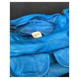 B2 - Mossimo Supply Co Blue Shoulder Bag, Front Flap Pockets