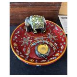 B2 - Madrid Travel Souvenir Lot - Gemstone Paintings, Indian Boxes & Decorative Trinkets