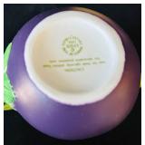 B2 - Ceramic Teapots - Six-Piece Hand-Painted Fruit & Flower Set