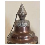 K - Vintage Copper & Silver Overlay Dragon Ewer