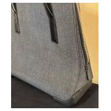 K - Vintage Prada Handbag / Vintage Prada Wool and Leather Shoulder Handbag