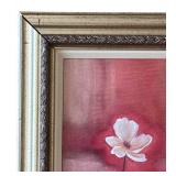 K - Lovely Framed Floral Print