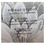 K - Fringe Studio Glass Peacock Platter