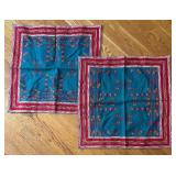 K - Craft & Weave Teal Pillowcases / Tapestries