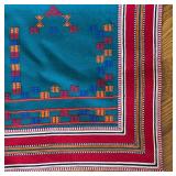K - Craft & Weave Teal Pillowcases / Tapestries