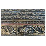 K - Vintage Balinese Wooden Dresser Top Box