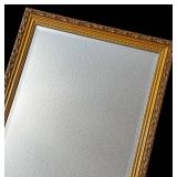 BR - Ornate Gold Scrollwork Framed Mirror