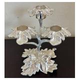 K - Crystal Style Candle Holders & Leaf-Candelabra