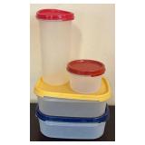 BR - Assorted Plastic Storage Containers Assorted Sizes
