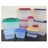 BR - Assorted Plastic Storage Containers Assorted Sizes