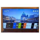 LR - LG 55-Inch TV Model: 55UJ6540-UB
