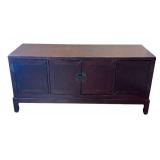 LR - Vintage Asian Low Boy Cabinet / Console