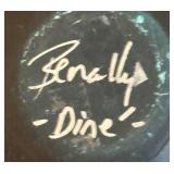 K - Benally Dine Petite Desert Scene Pottery Vase