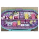LR - Polly Pocket Vintage Carry-Case Playset Duo
