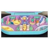 LR - Polly Pocket Vintage Carry-Case Playset Duo