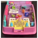 LR - Polly Pocket Vintage Carry-Case Playset Duo
