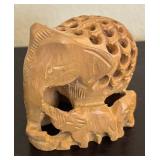 K -Three Decorative Elephant Figurines