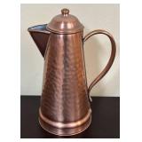 LR - Gregorian Copper Teapot Set with Pot with Sugar & Creamer