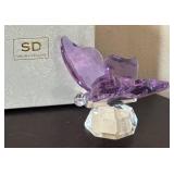 K - Simon Designs Crystal Butterfly Figurine