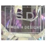 K - Simon Designs Crystal Butterfly Figurine