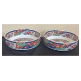 LR - Imari-Style Porcelain Bowls