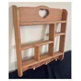 LR - Wooden Display Wall Shelves