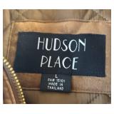 LR - Hudson Place Coat - Size Large - Brown Fur Hooded Coat
