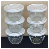 K - Pyrex, Anchor Hocking & Pampered Chef Glass Bakeware Lot - Bowls & Dishes