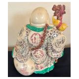 K - Laughing Buddha Figurine Mala & Staff