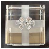 K - Simon Designs Crystal Paper Weight