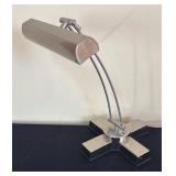 LR - Adjustable Brushed Silver Lamp