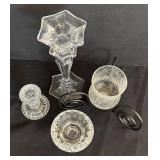 LR - Crystal and Glass Candleholder Collection